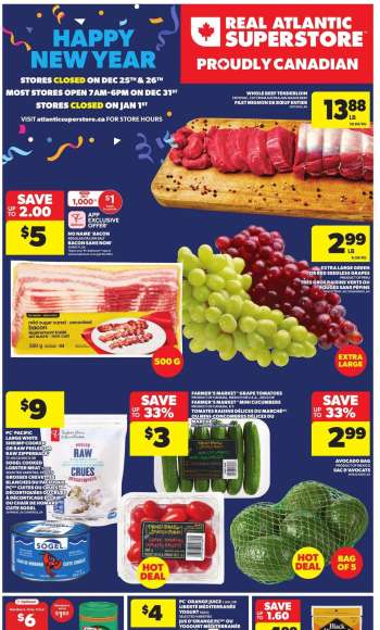 Atlantic Superstore Flyer - December 25, 2025 - December 31, 2025.