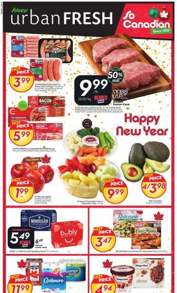 Sobeys Urban Fresh Flyer - December 25, 2025 - December 31, 2025.