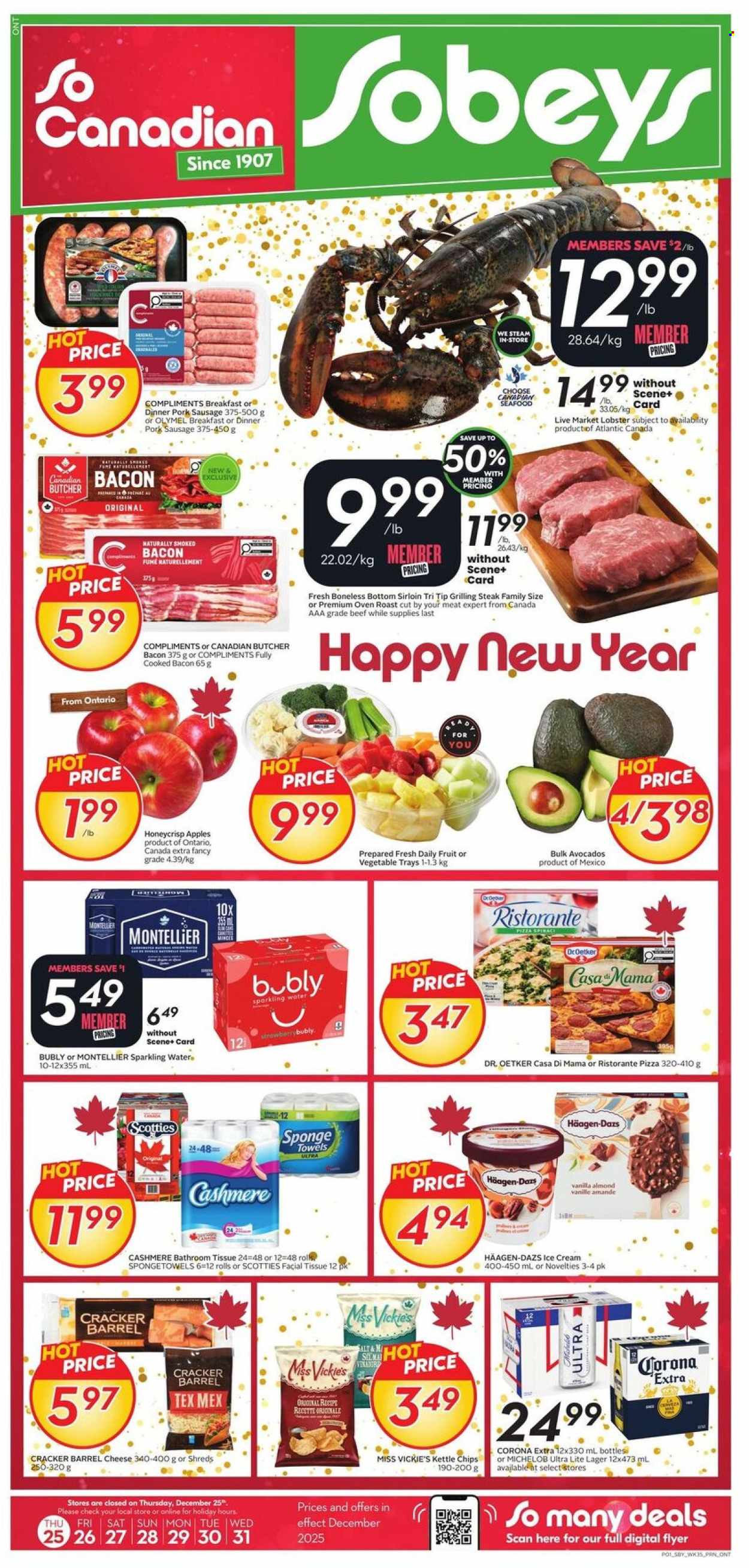 Sobeys flyer - December 25, 2025 - December 31, 2025. Page 1
