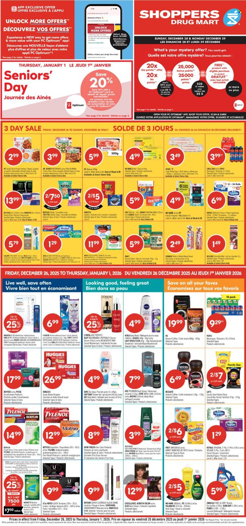 Shoppers Drug Mart flyer - December 26, 2025 - January 01, 2026. Page 1
