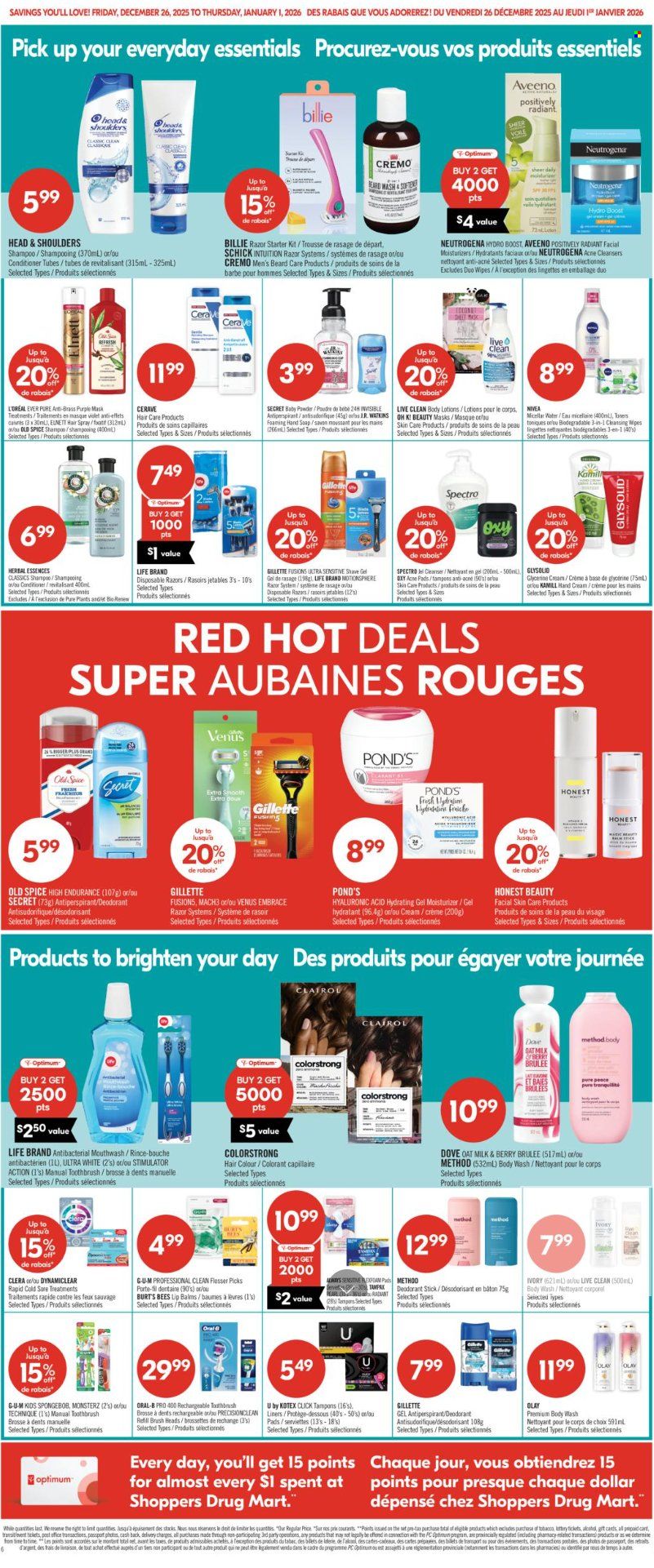 Shoppers Drug Mart flyer - December 26, 2025 - January 01, 2026. Page 10