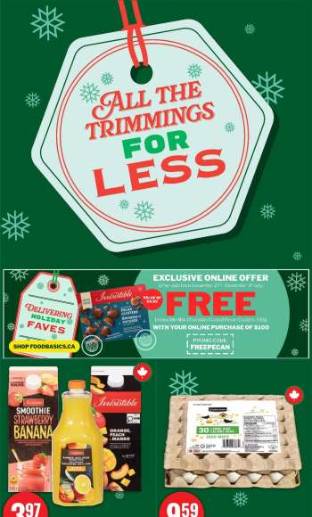 Food Basics Flyer - December 25, 2025 - December 31, 2025.