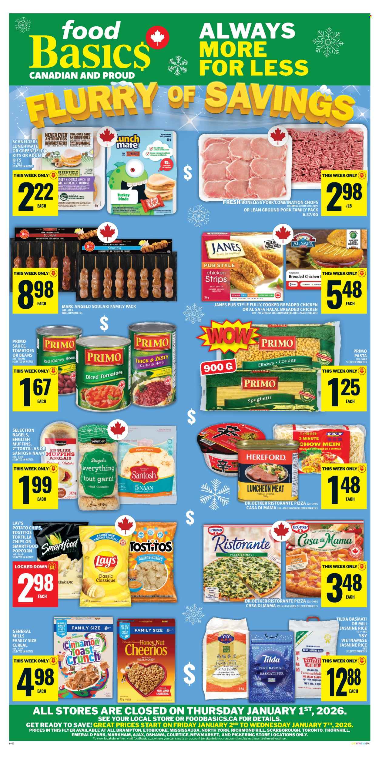 Food Basics flyer - January 01, 2026 - January 07, 2026. Page 1