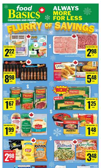 Food Basics Flyer - January 01, 2026 - January 07, 2026.