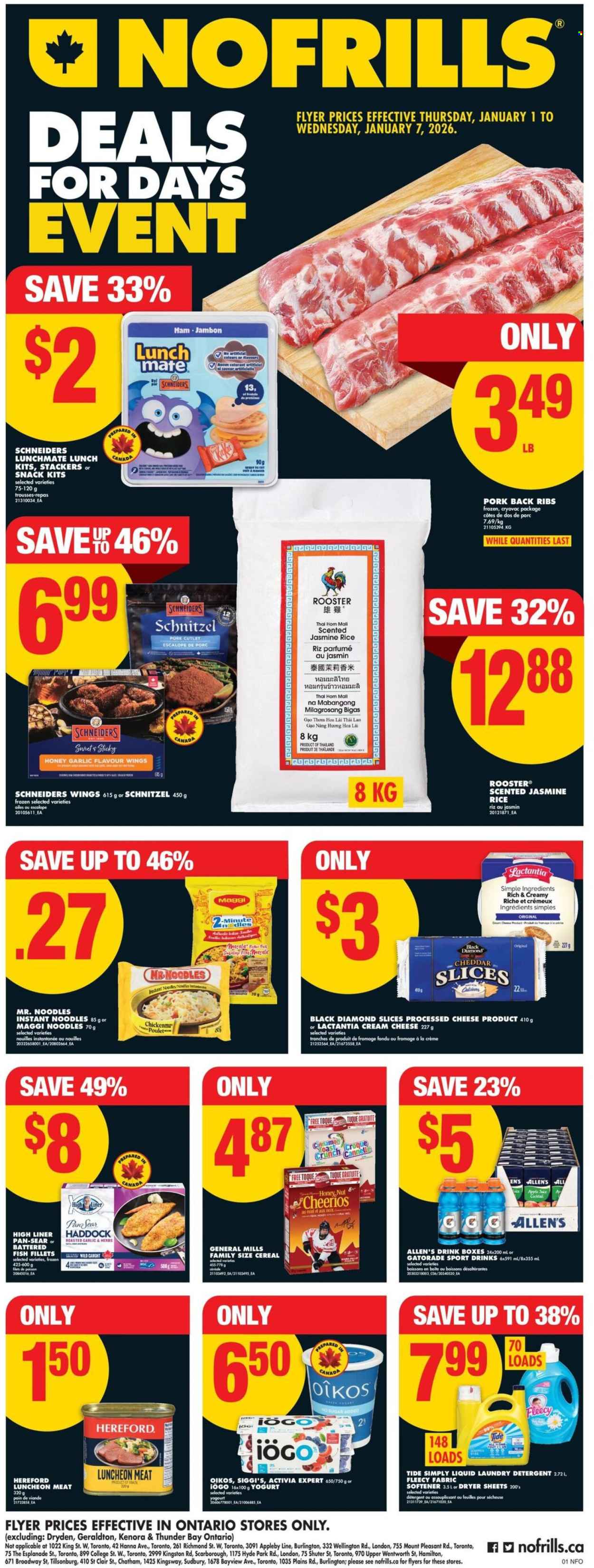 No Frills flyer - January 01, 2026 - January 07, 2026. Page 1