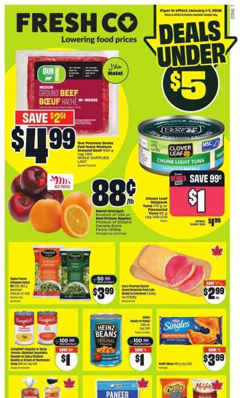 FreshCo. Flyer - January 01, 2026 - January 07, 2026.