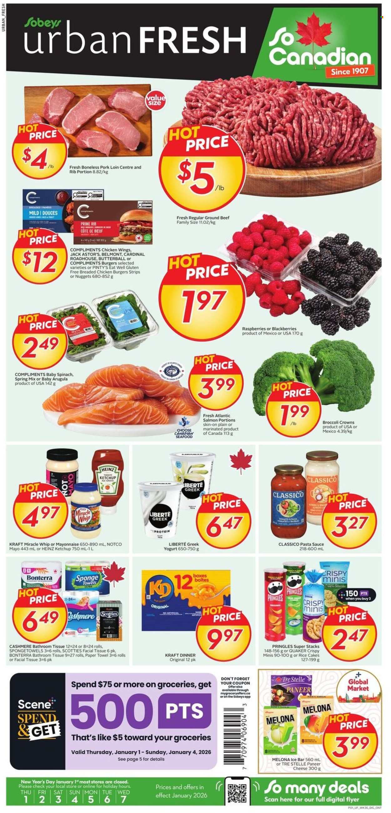 Sobeys Urban Fresh flyer - January 01, 2026 - January 07, 2026. Page 1
