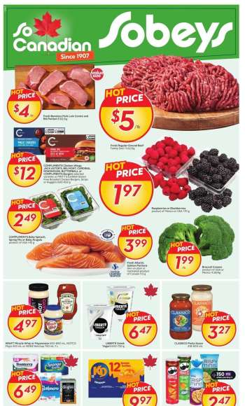 Circulaire Sobeys - 01 Janvier 2026 - 07 Janvier 2026.