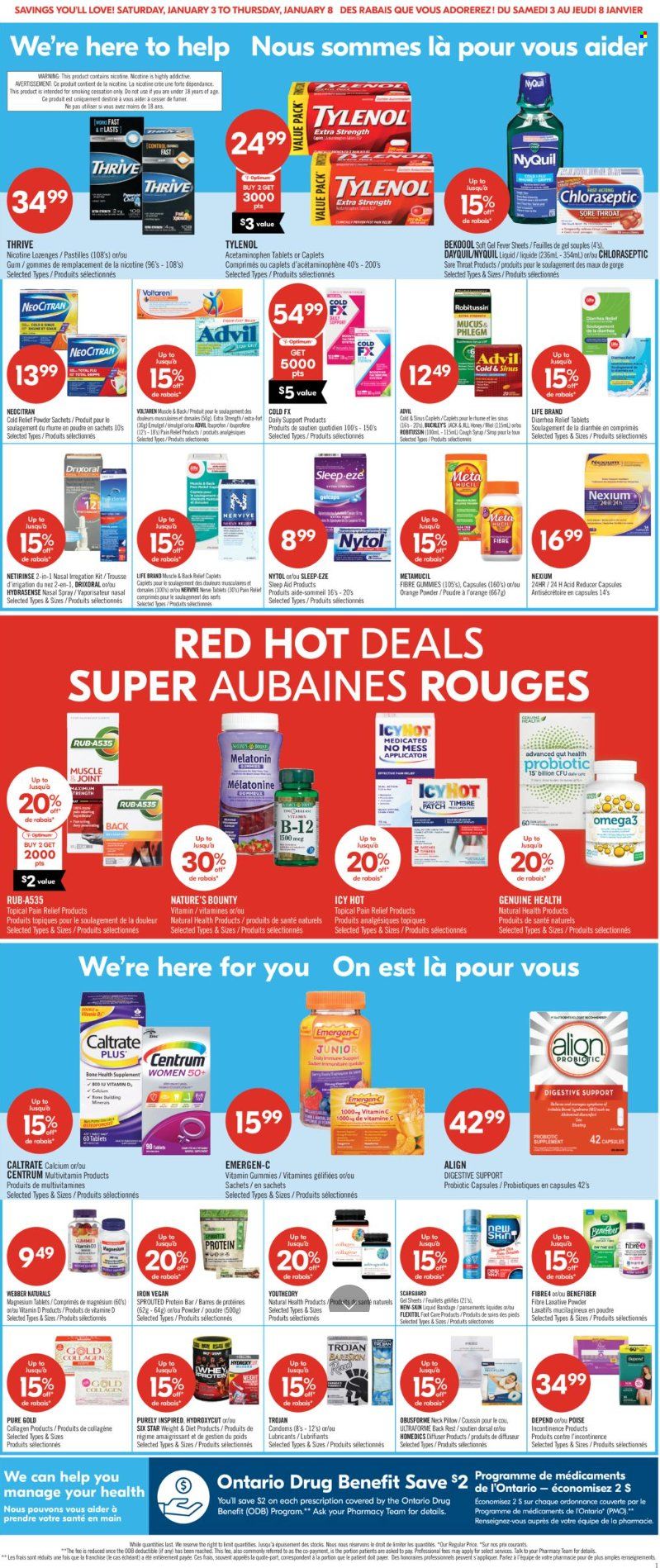 Shoppers Drug Mart flyer - January 03, 2026 - January 08, 2026. Page 4
