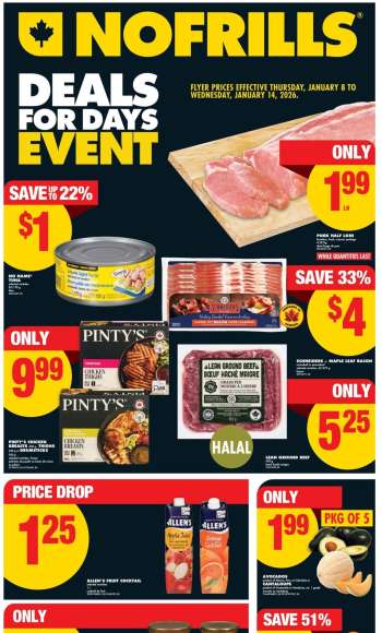 No Frills Flyer - January 08, 2026 - January 14, 2026.