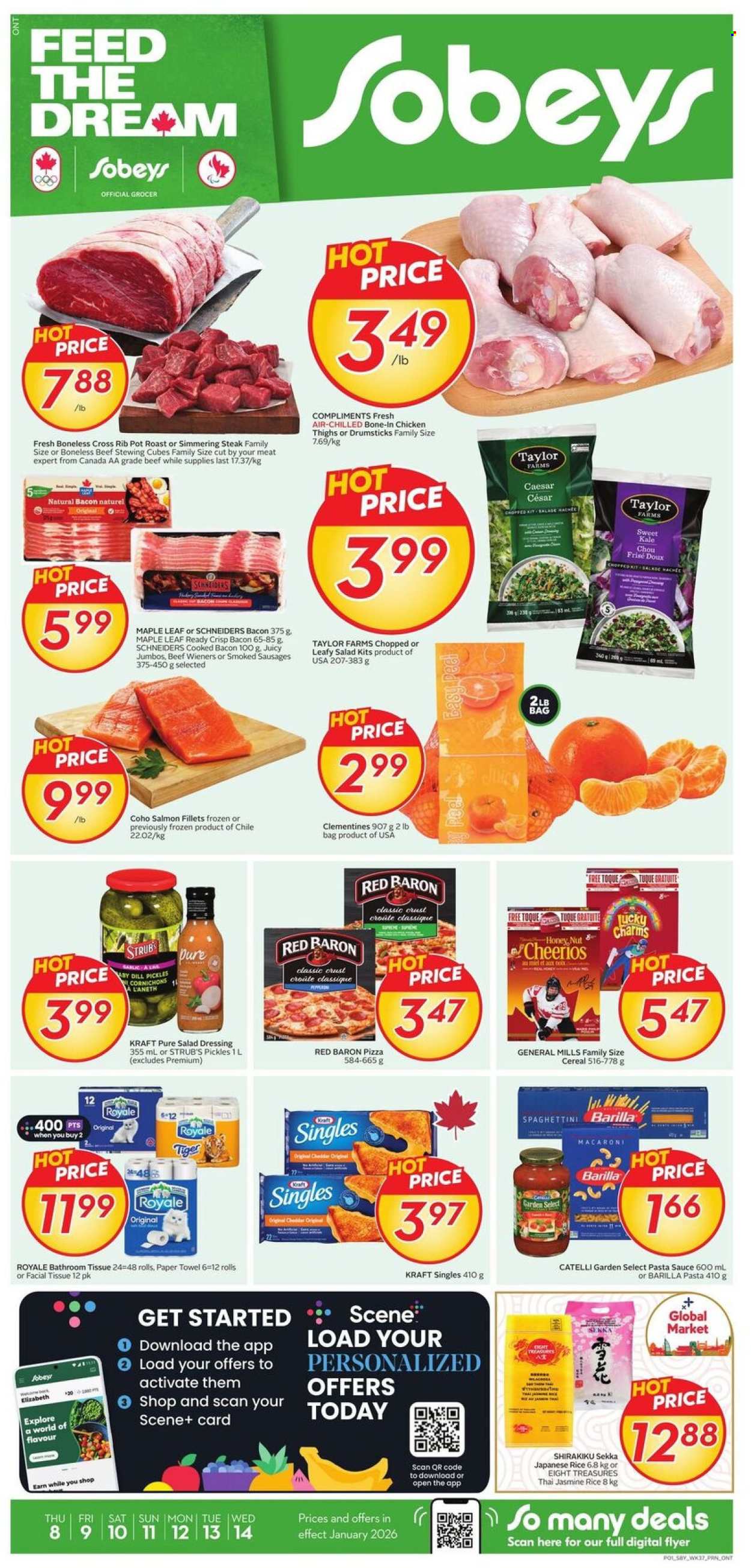 Sobeys flyer - January 08, 2026 - January 14, 2026. Page 1