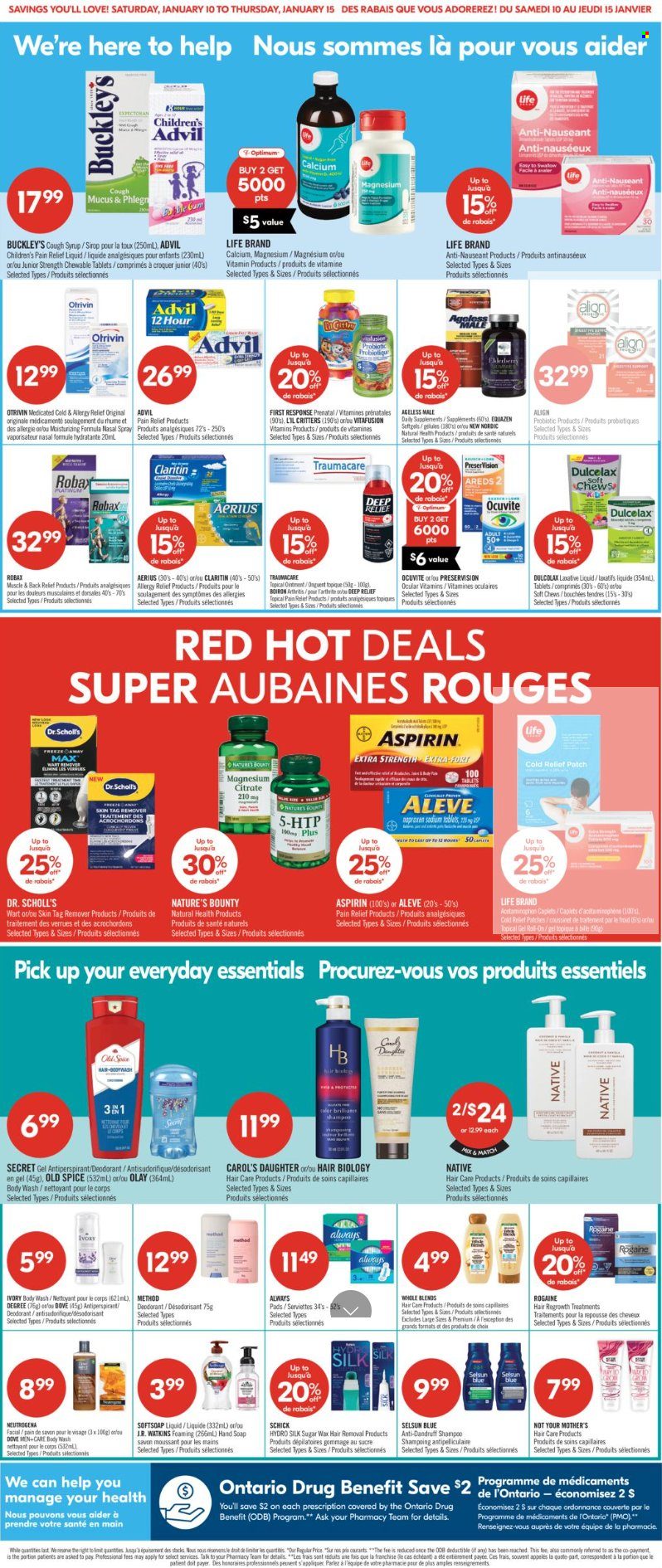 Shoppers Drug Mart flyer - January 10, 2026 - January 15, 2026. Page 4