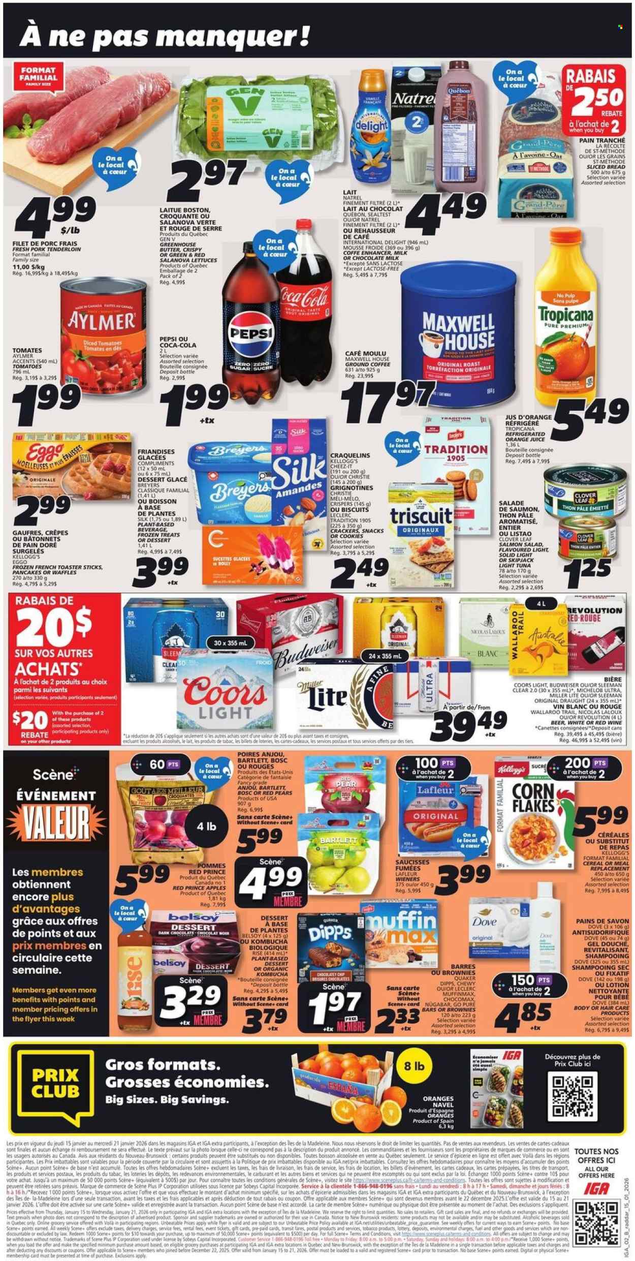 IGA flyer - January 15, 2026 - January 21, 2026. Page 2