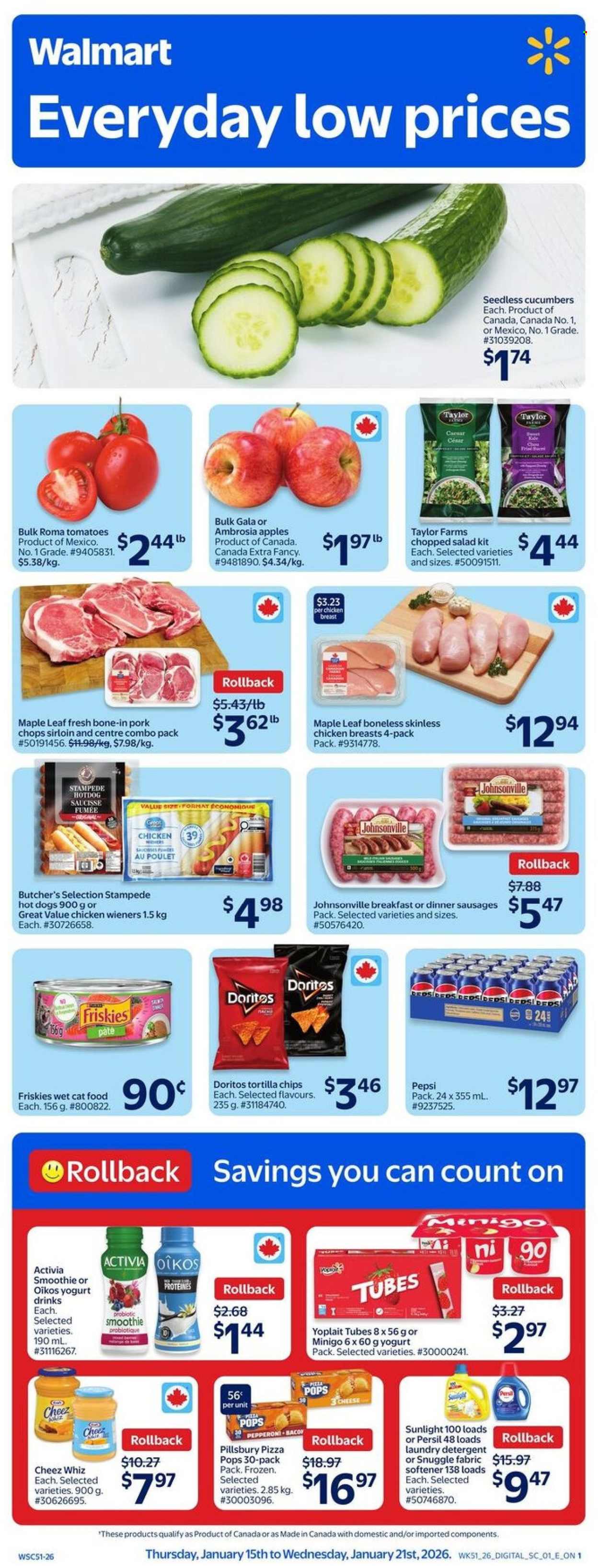 Walmart flyer - January 15, 2026 - January 21, 2026. Page 1
