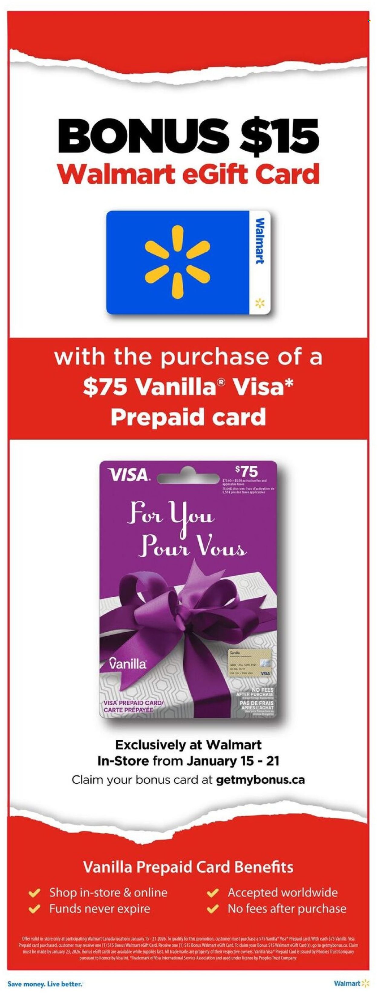 Walmart flyer - January 15, 2026 - January 21, 2026. Page 15