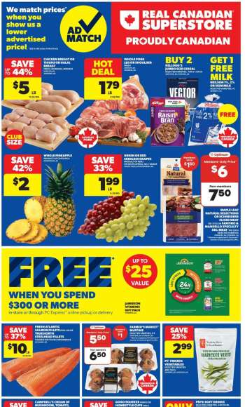 Real Canadian Superstore Flyer - January 15, 2026 - January 21, 2026.