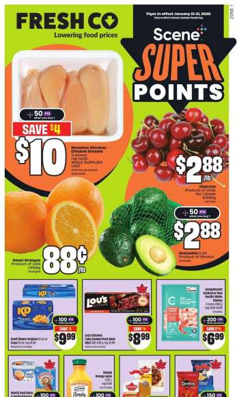 FreshCo. Flyer - January 15, 2026 - January 21, 2026.