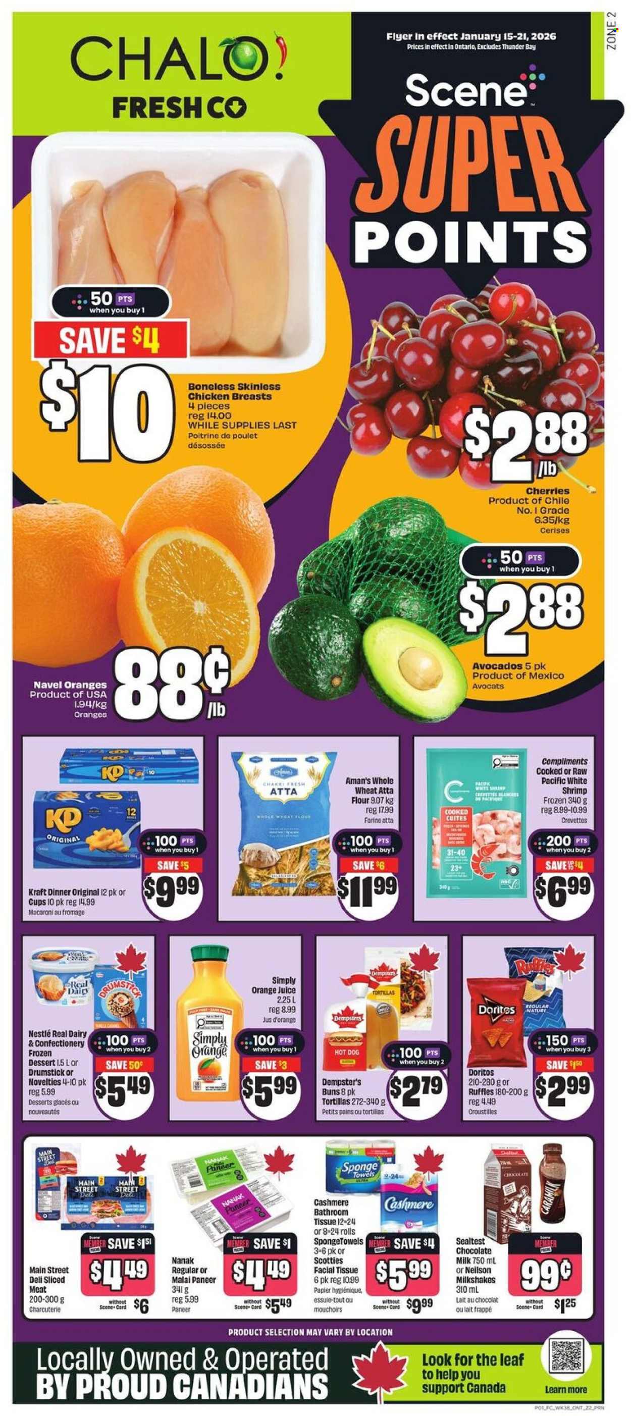 Chalo! FreshCo. flyer - January 15, 2026 - January 21, 2026. Page 1