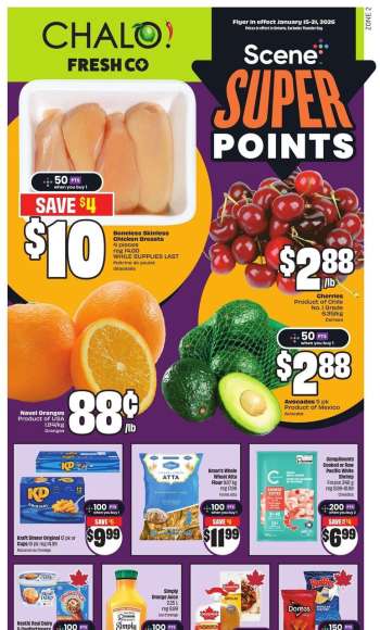 Chalo! FreshCo. Flyer - January 15, 2026 - January 21, 2026.