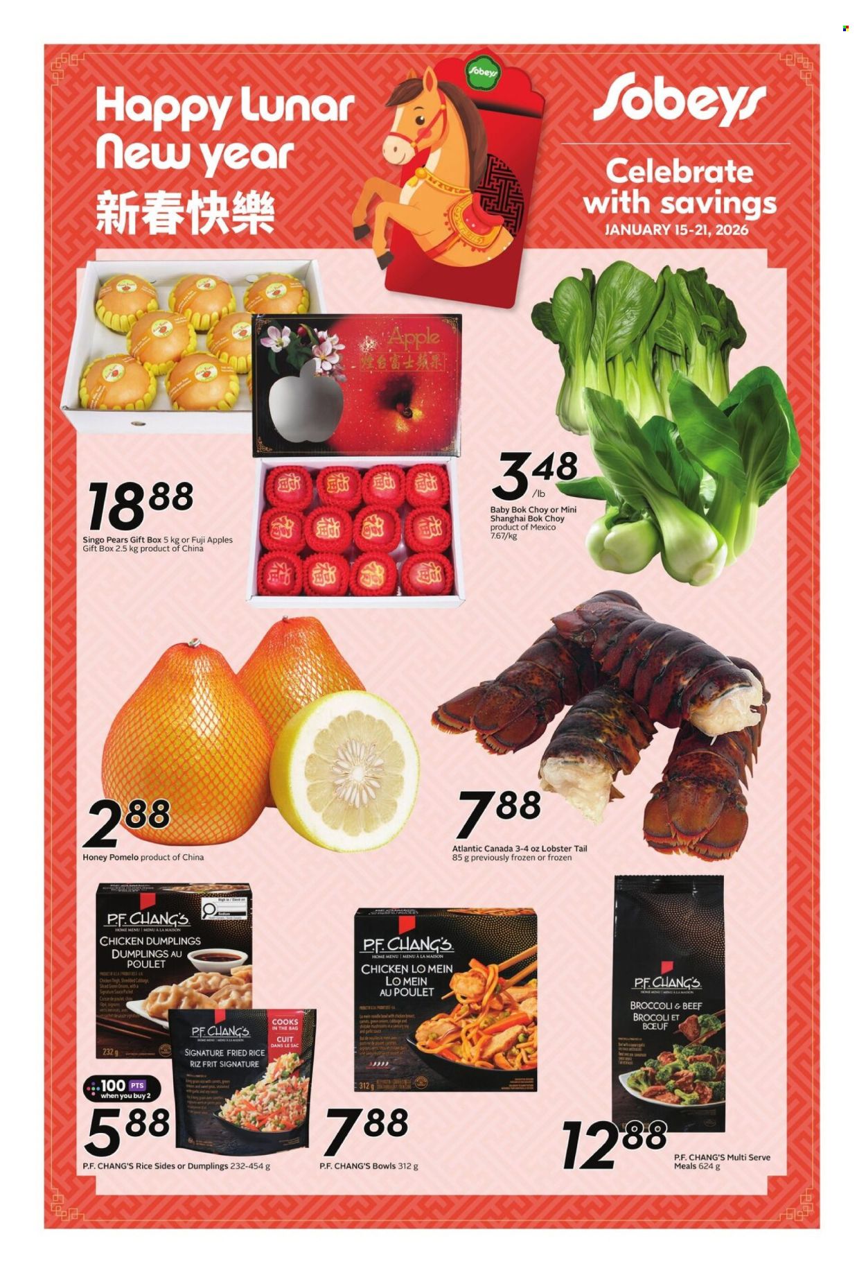 Sobeys flyer - January 15, 2026 - January 21, 2026. Page 1