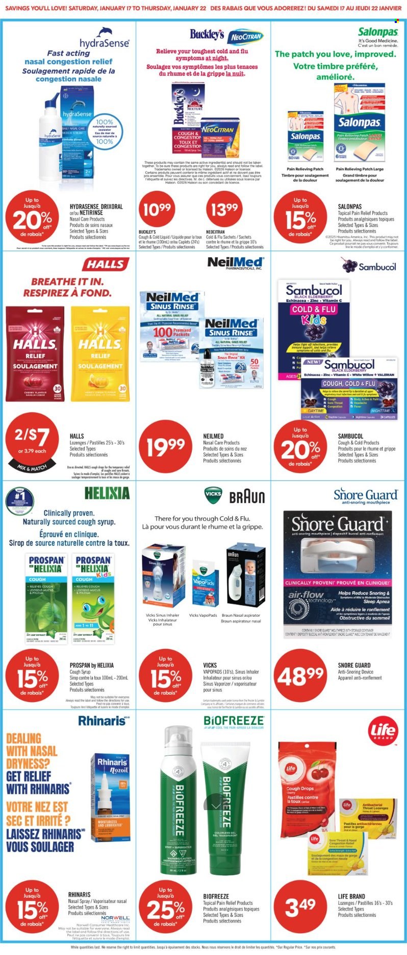 Shoppers Drug Mart flyer - January 17, 2026 - January 22, 2026. Page 10