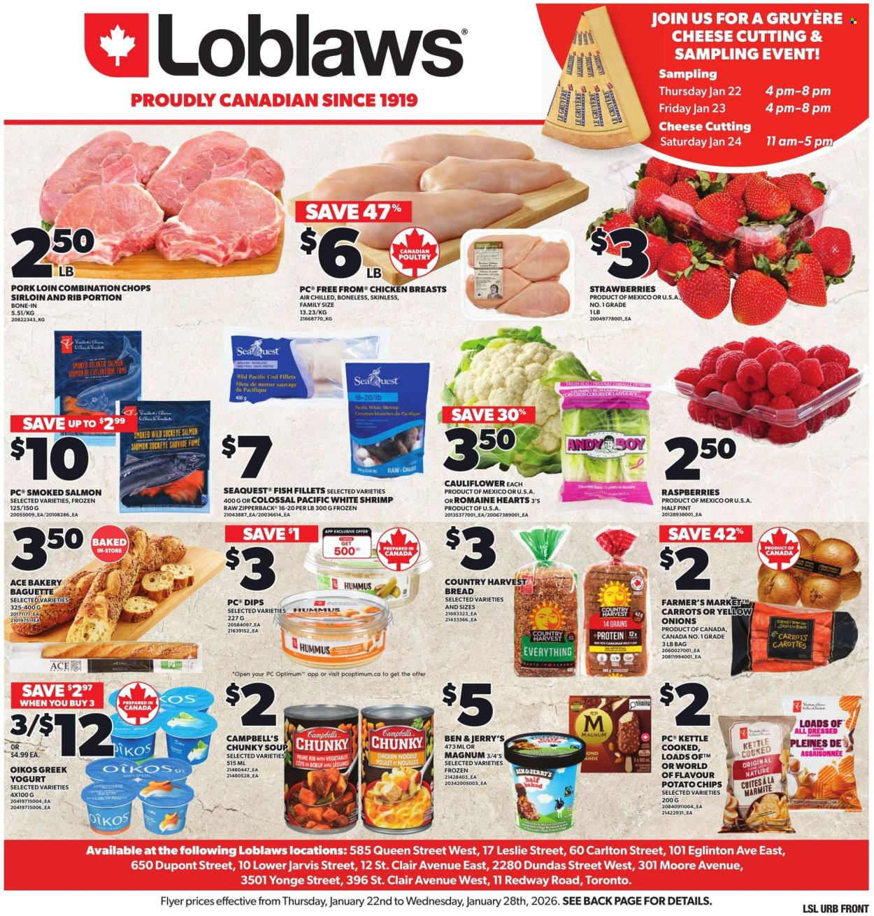 Loblaws flyer - January 22, 2026 - January 28, 2026. Page 1