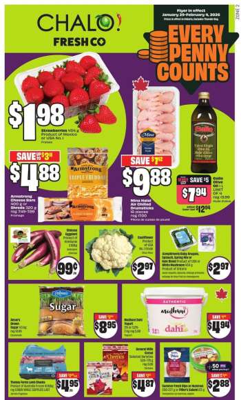 Chalo! FreshCo. Flyer - January 29, 2026 - February 04, 2026.