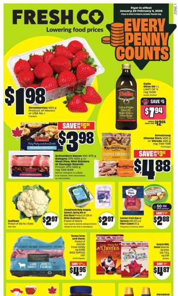 FreshCo. Flyer - January 29, 2026 - February 04, 2026.