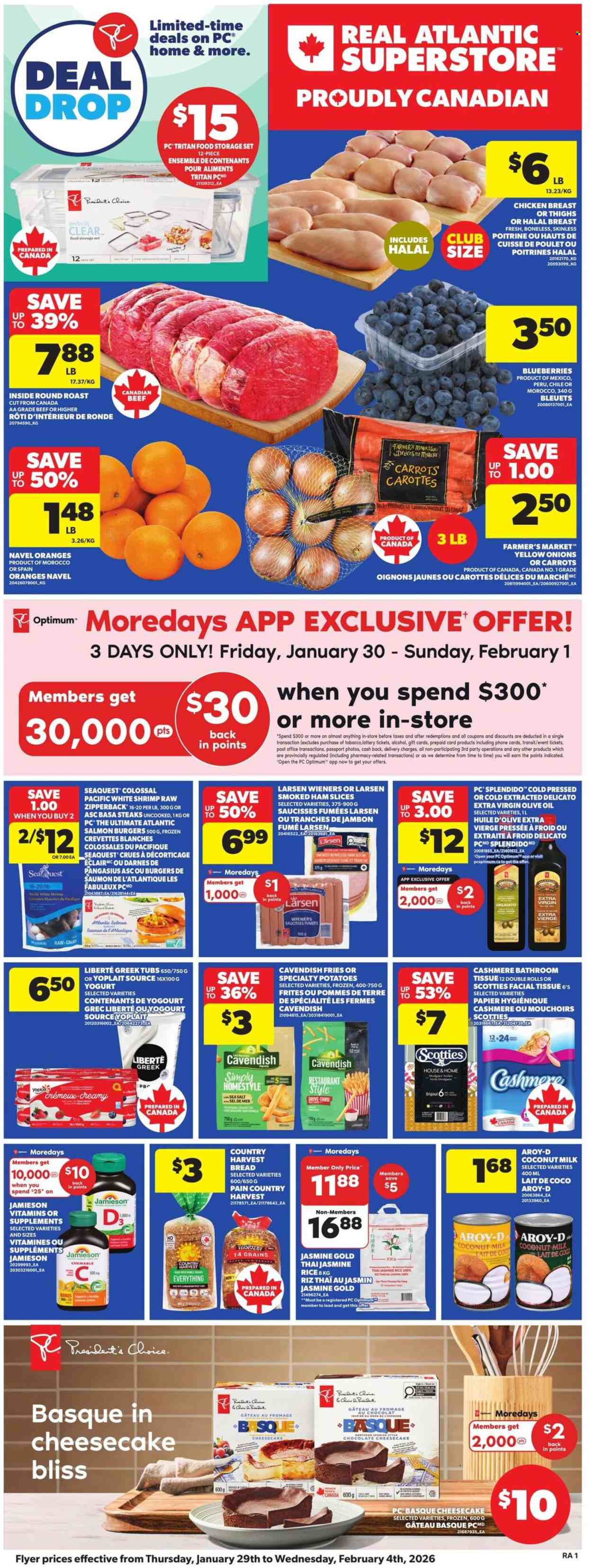 Atlantic Superstore flyer - January 29, 2026 - February 04, 2026. Page 1