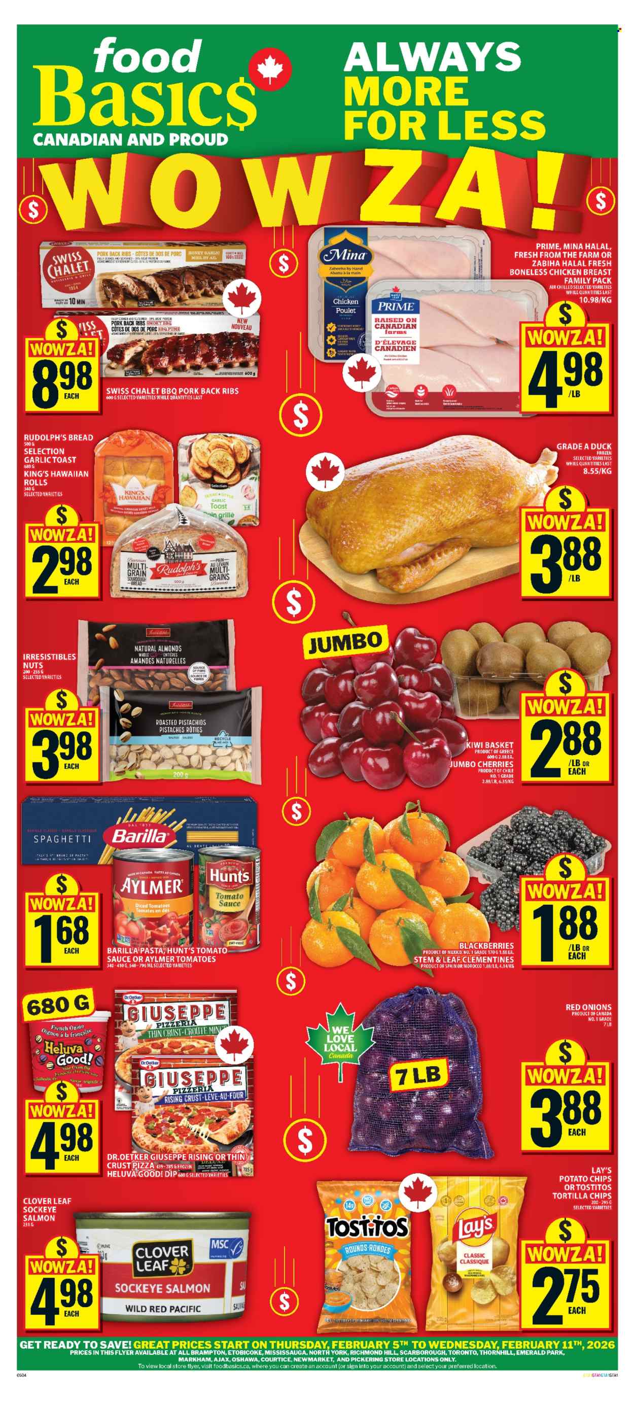 Food Basics flyer - February 05, 2026 - February 11, 2026. Page 1