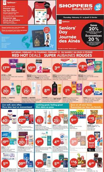 Shoppers Drug Mart Flyer - February 07, 2026 - February 12, 2026.