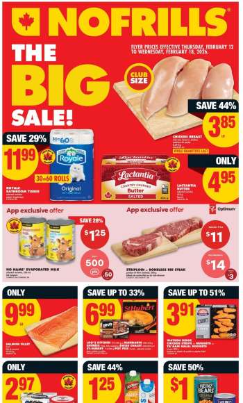No Frills Flyer - February 12, 2026 - February 18, 2026.
