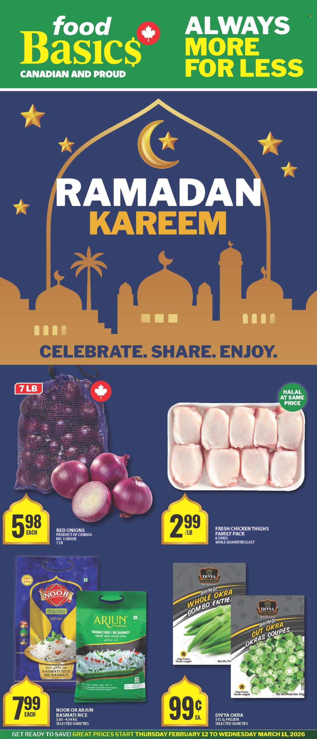 Food Basics flyer - February 12, 2026 - March 11, 2026. Page 1