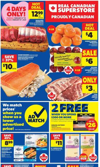 Real Canadian Superstore Flyer - February 12, 2026 - February 18, 2026.