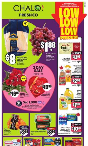 Chalo! FreshCo. Flyer - February 12, 2026 - February 18, 2026.