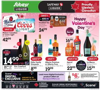 Sobeys Liquor Flyer - February 12, 2026 - February 18, 2026.