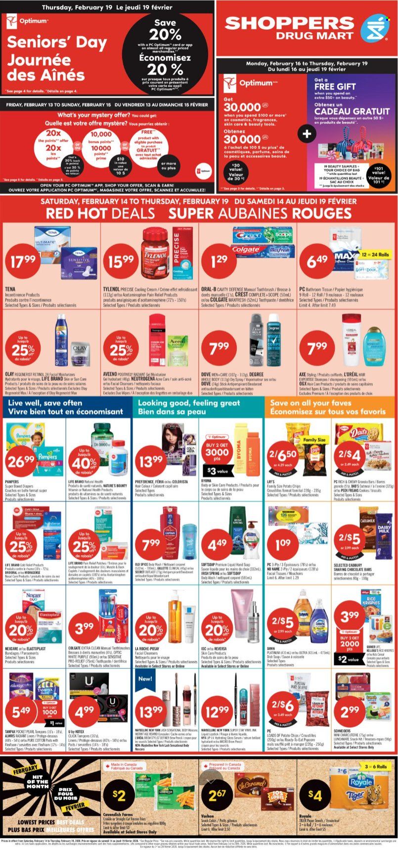 Shoppers Drug Mart flyer - February 14, 2026 - February 19, 2026. Page 1