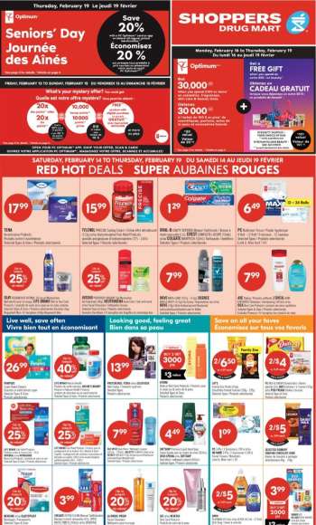 Shoppers Drug Mart Flyer - February 14, 2026 - February 19, 2026.