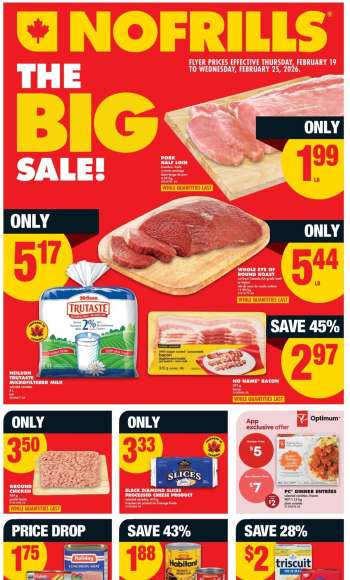 No Frills Flyer - February 19, 2026 - February 25, 2026.