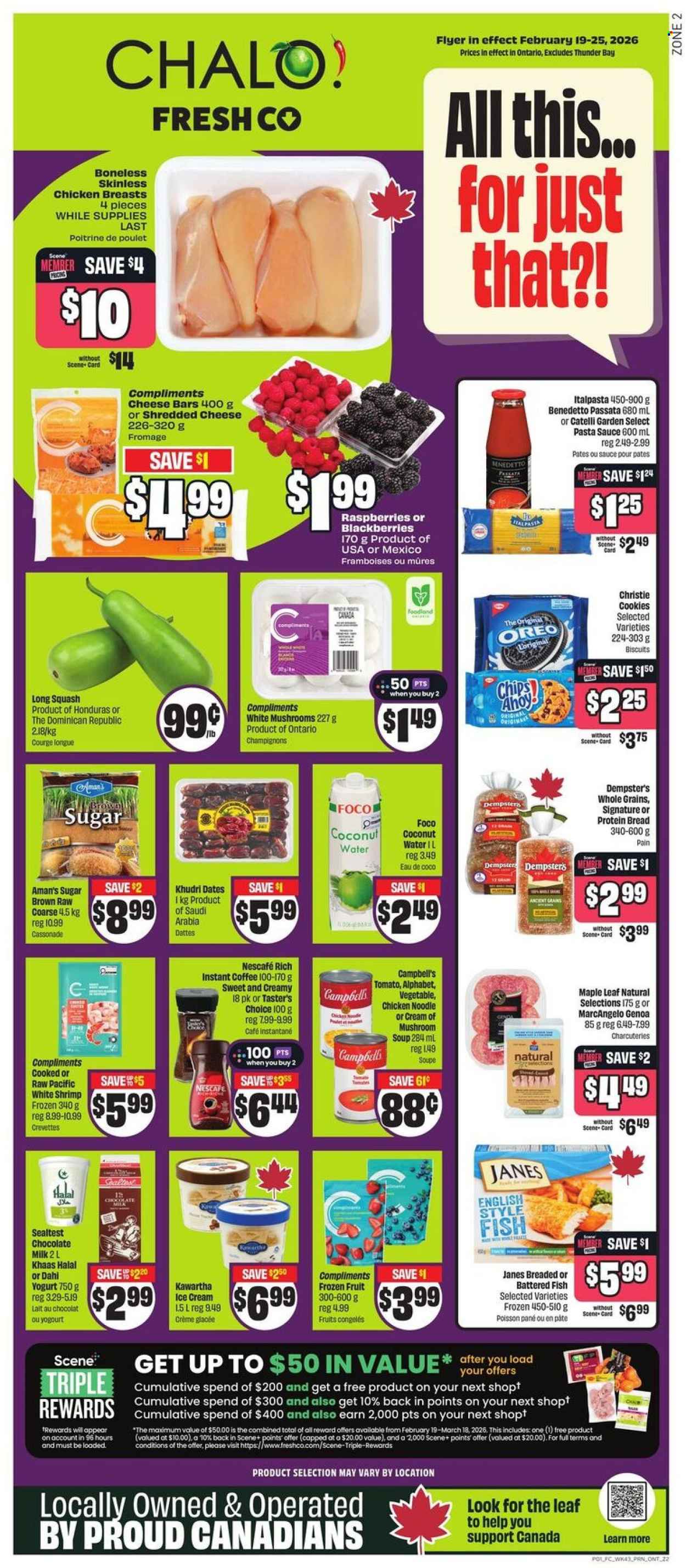 Chalo! FreshCo. flyer - February 19, 2026 - February 25, 2026. Page 1