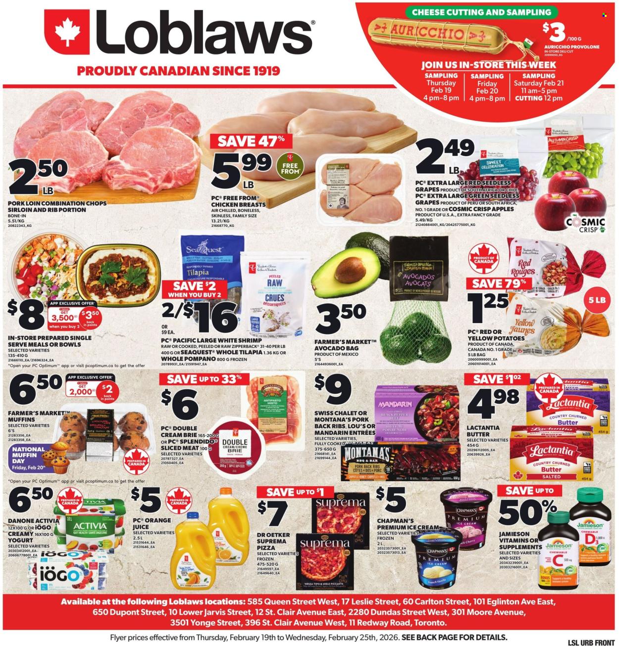 Loblaws flyer - February 19, 2026 - February 25, 2026. Page 1