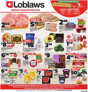 Loblaws Flyer - February 19, 2026 - February 25, 2026.
