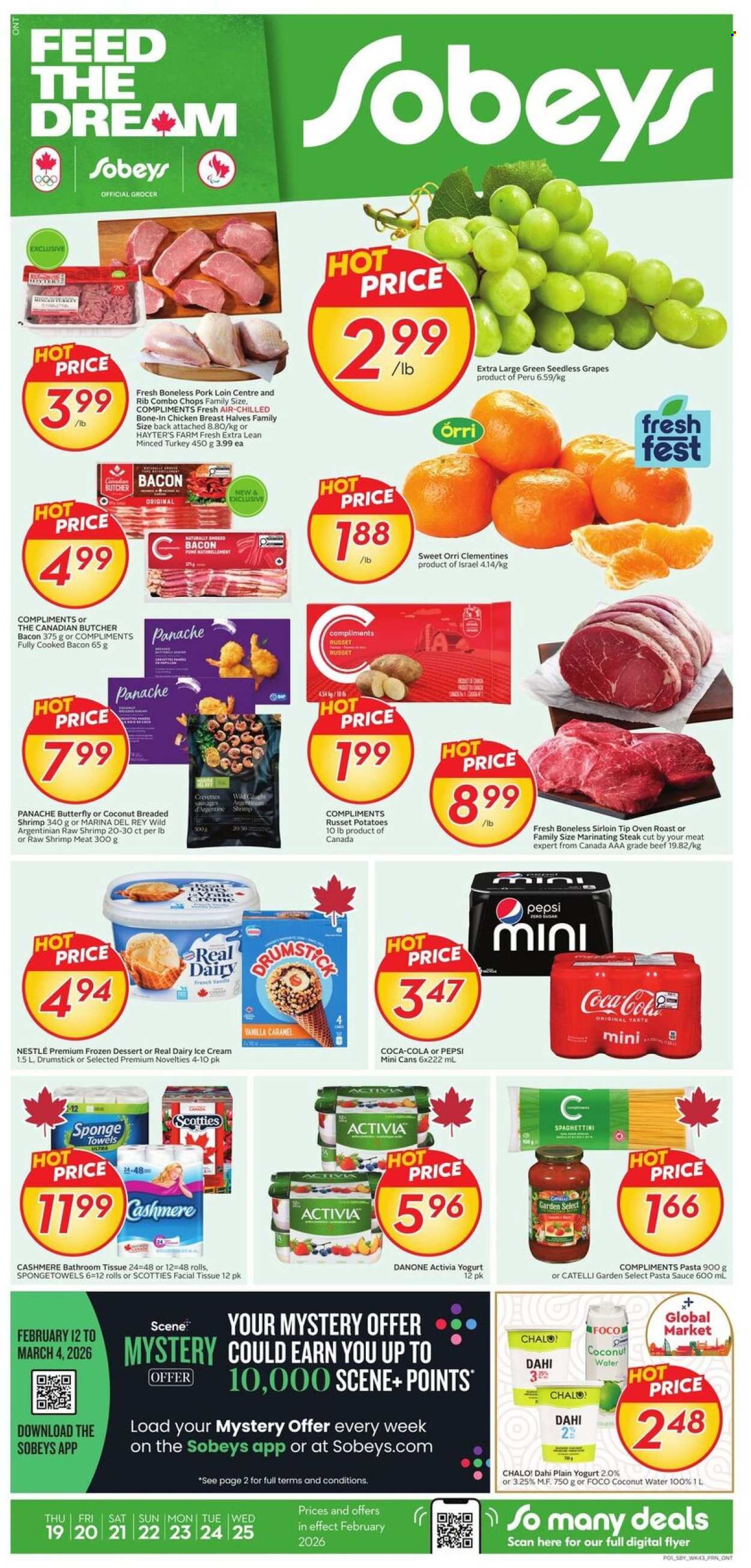 Sobeys flyer - February 19, 2026 - February 25, 2026. Page 1