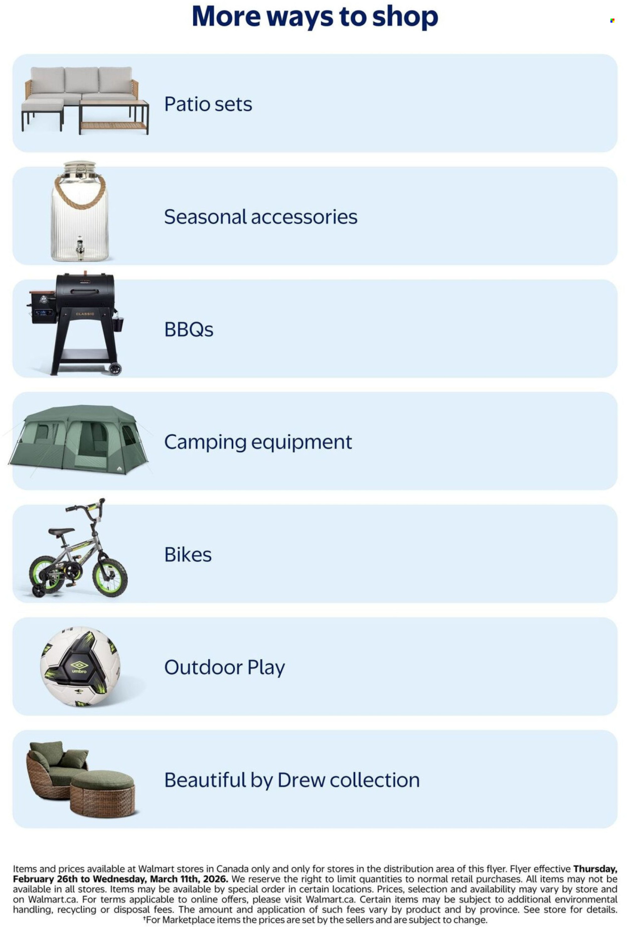 Walmart flyer - February 26, 2026 - April 29, 2026. Page 18