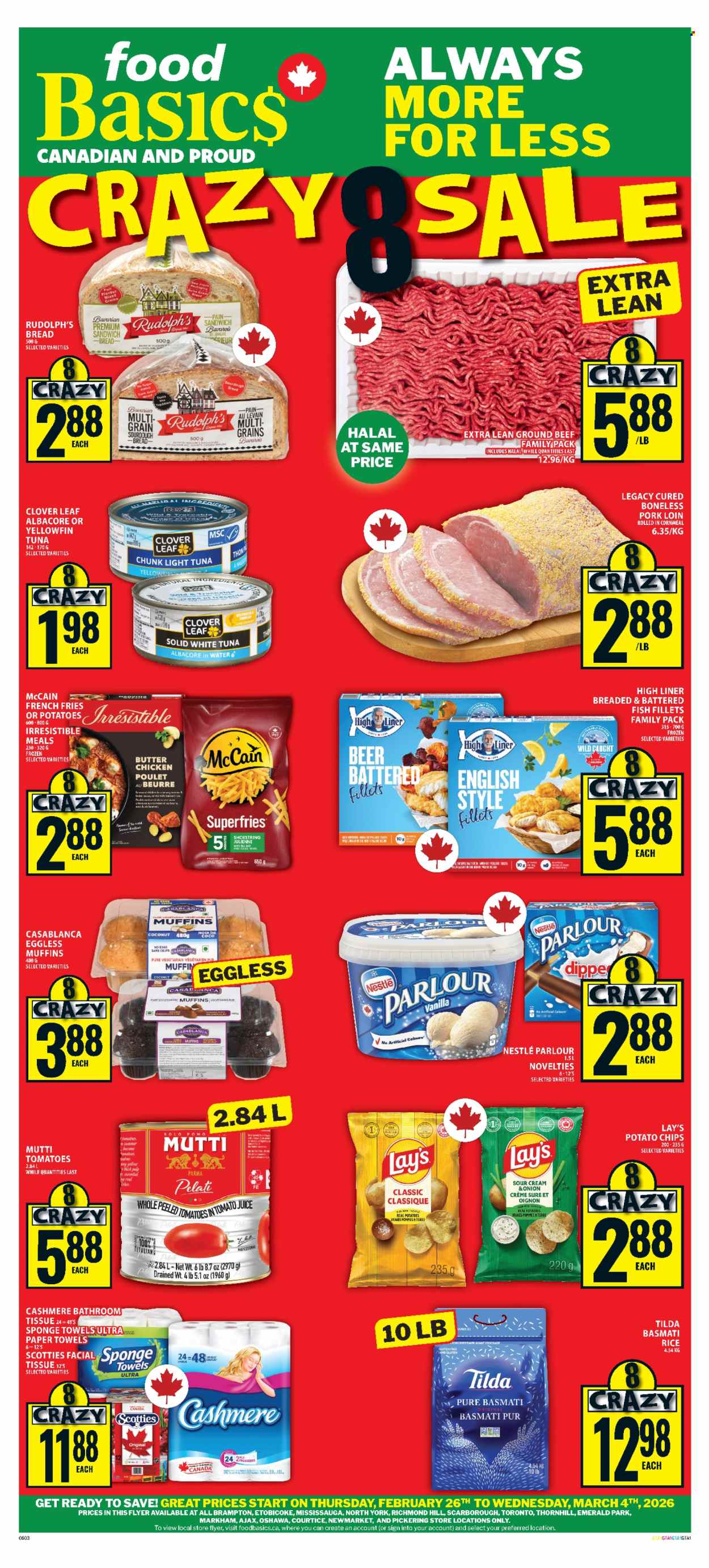Food Basics flyer - February 26, 2026 - March 04, 2026. Page 1