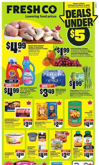 FreshCo. Flyer - February 26, 2026 - March 04, 2026.