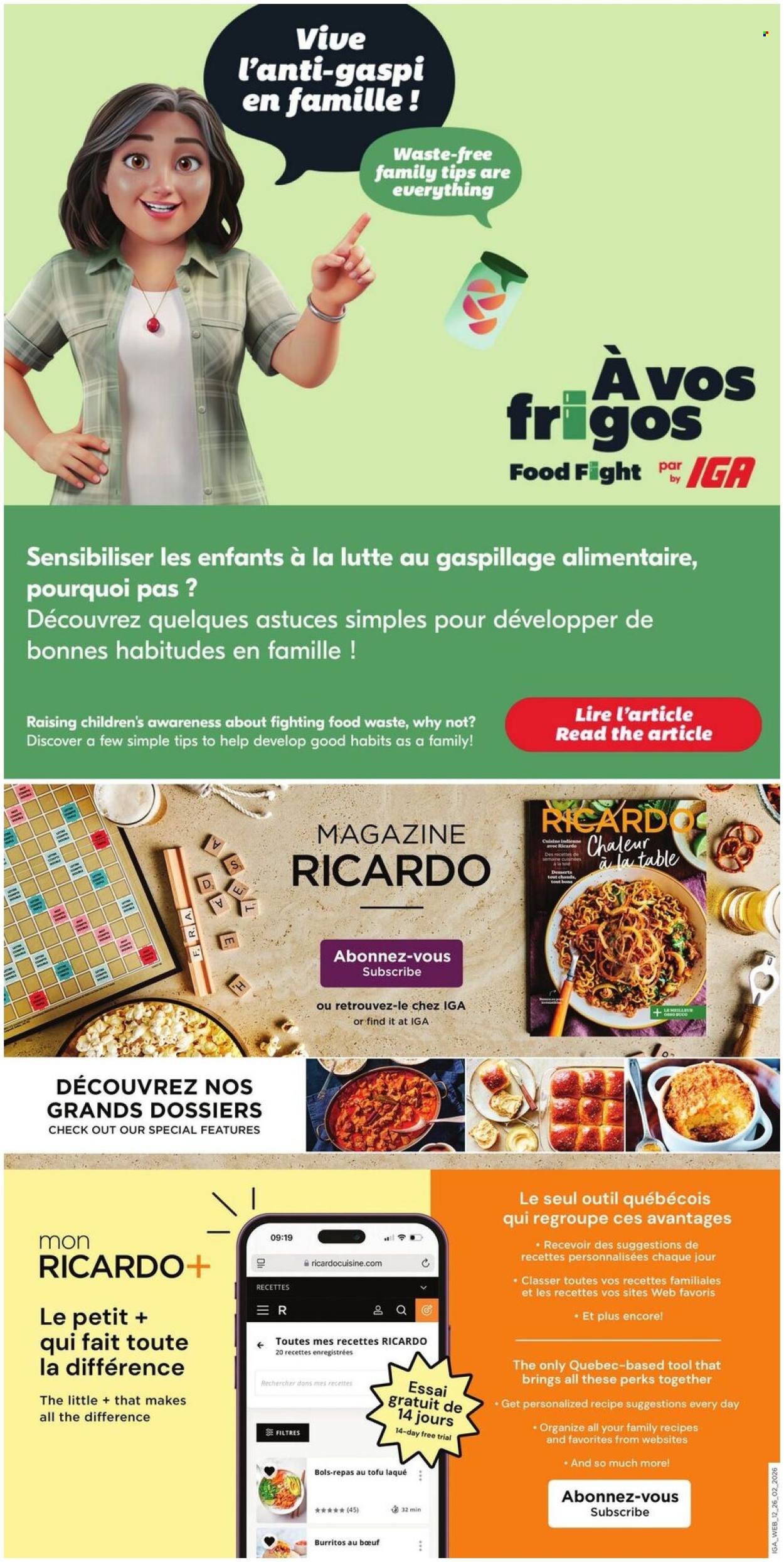 IGA flyer - February 26, 2026 - March 04, 2026. Page 15