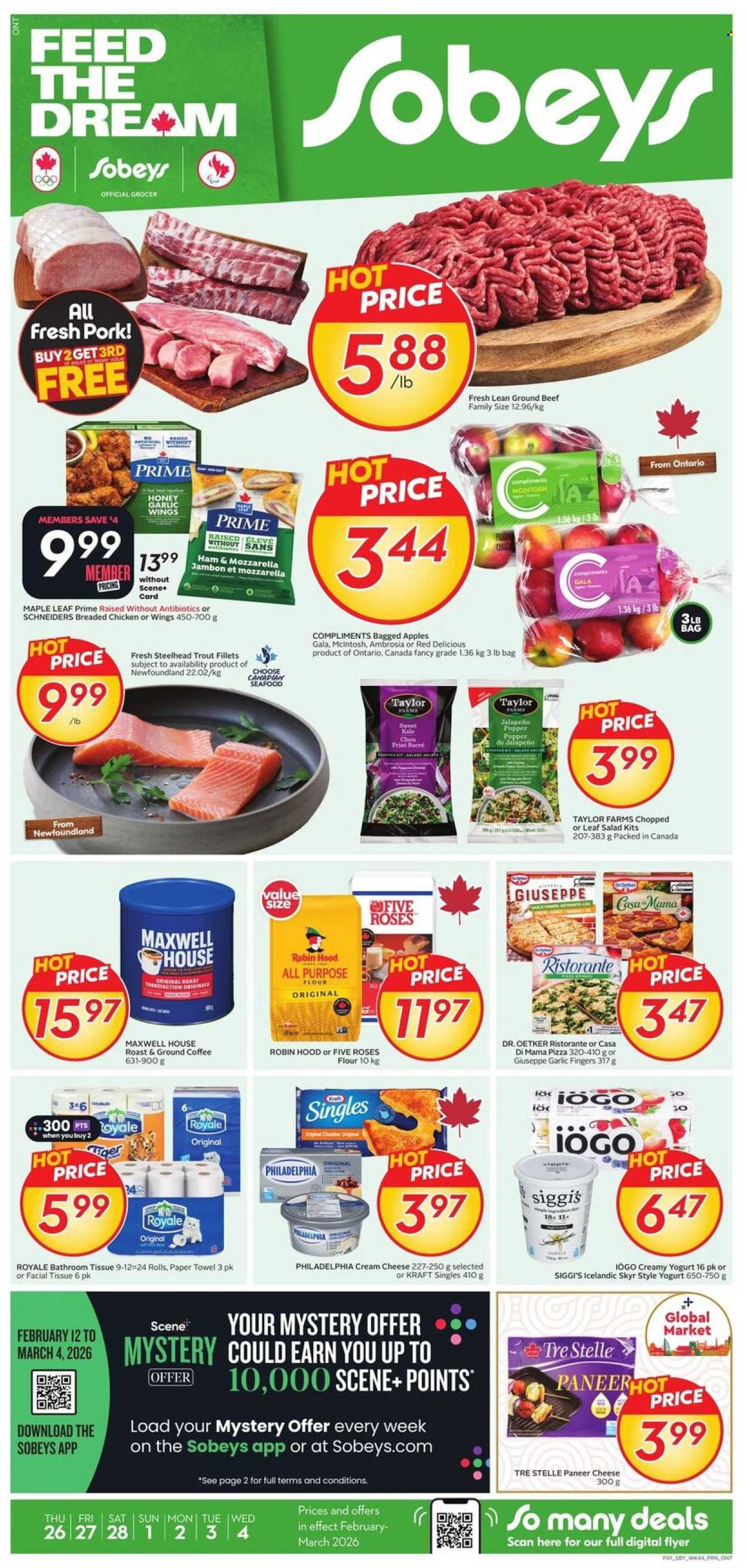 Sobeys flyer - February 26, 2026 - March 04, 2026. Page 1