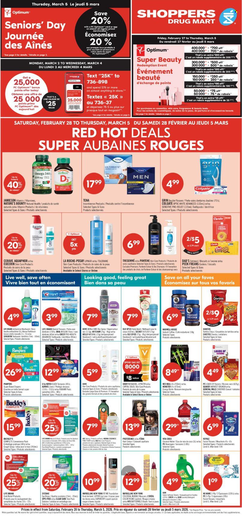 Shoppers Drug Mart flyer - February 28, 2026 - March 05, 2026. Page 1