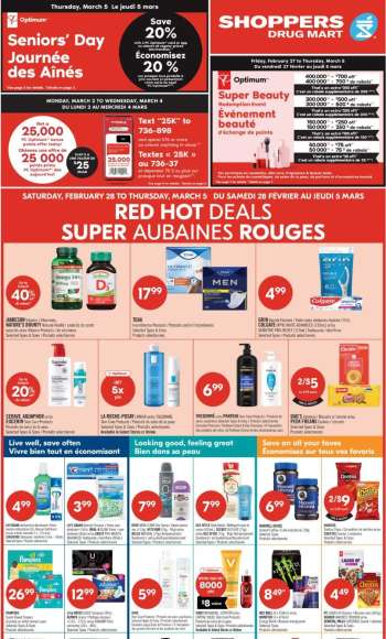 Shoppers Drug Mart Flyer - February 28, 2026 - March 05, 2026.